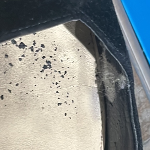 👟👠Jessica Simpson high heels black  shoes size 7M used sign of wearing out - Picture 9 of 15